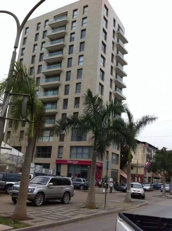Completed building project in Angola