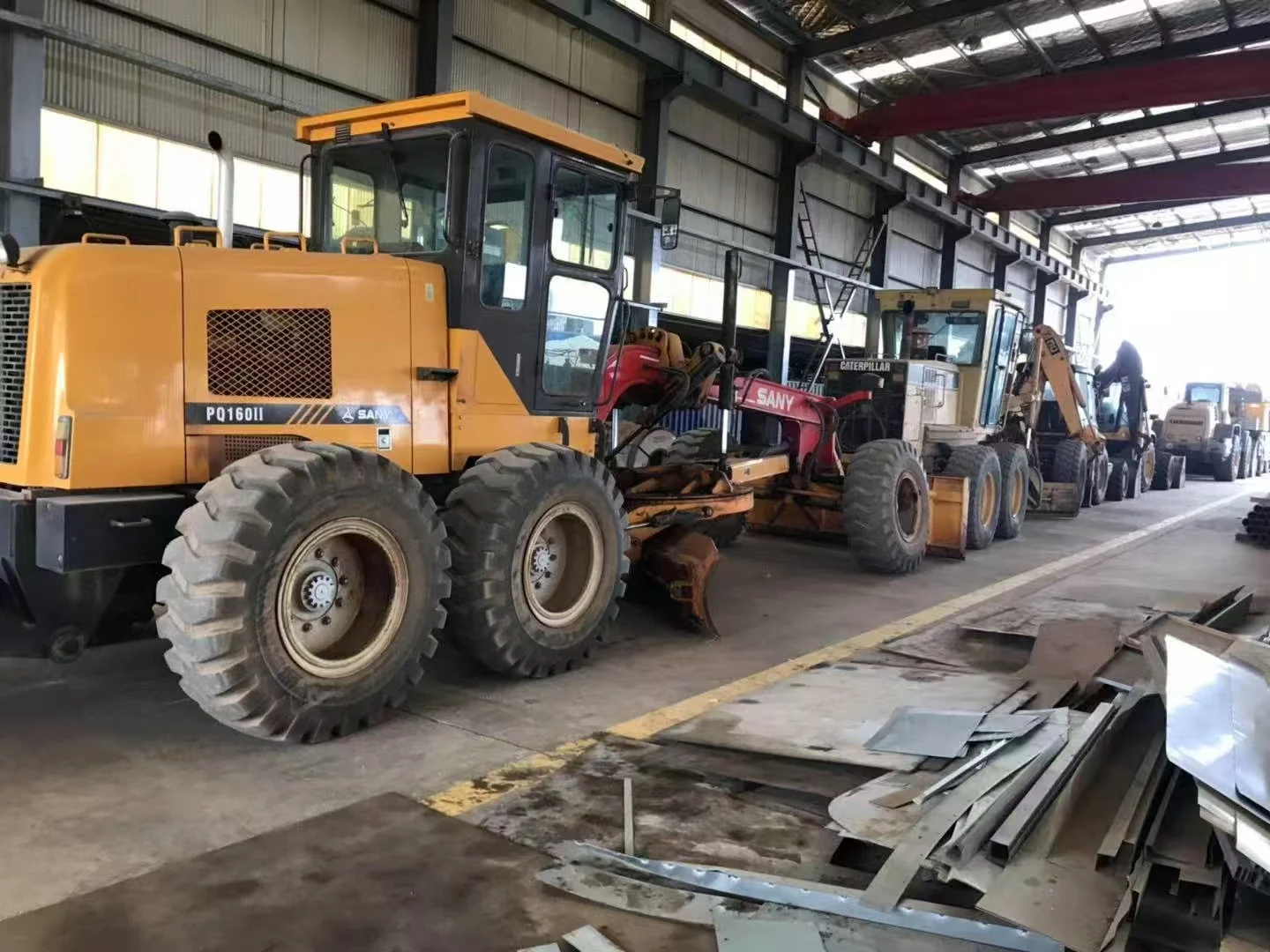 Construction equipment fleet
